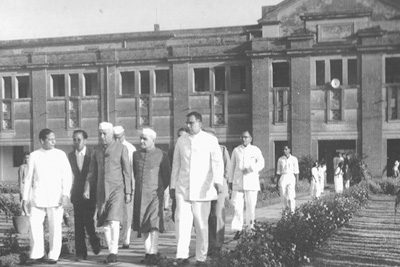 Prime Minister Nehru at Ravenshaw College, Cuttack